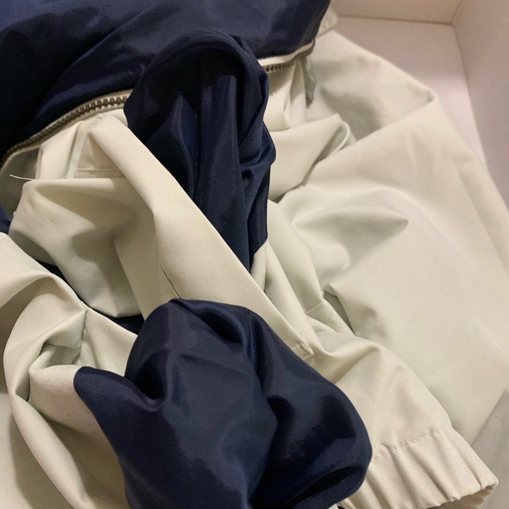 Haggar jacket 100% polyester machine washable Zipper 3 pockets XL NWOT - Picture 6 of 12